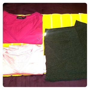 Exercise! 2 tops, 1 pant